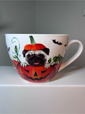 Portobello By Design Halloween Pug Mug